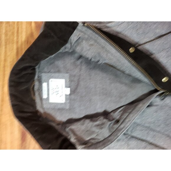 Jos A Bank 1905 Quilted Vest Herringbone Wool Tailored Fit Collar Buckle Men M - Picture 4 of 6